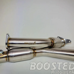 B6A VR30DDTT Resonated Lower Downpipes Q50 Q60 2023 Z