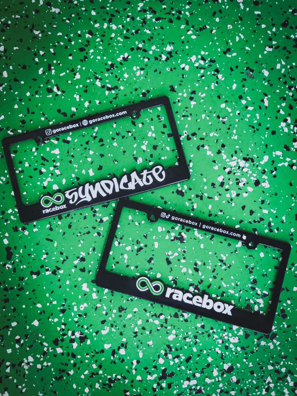 Racebox License Plate Frame