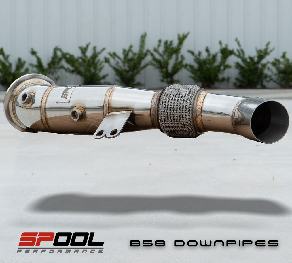 B58 Stainless Steel Downpipe Upgrade
