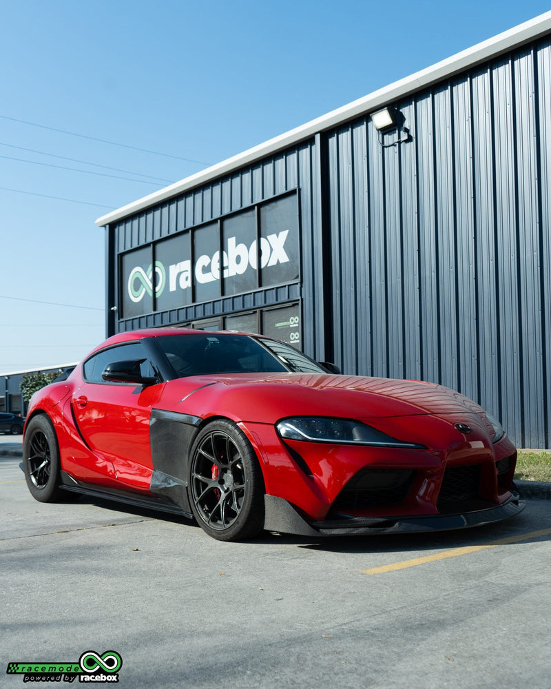 Racebox time attack Supra at the track - BMW B58TU Tuning Guide hero