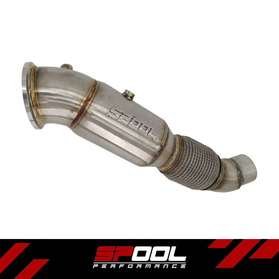 Spool B58 5 inch Catted 200 Cell Downpipe