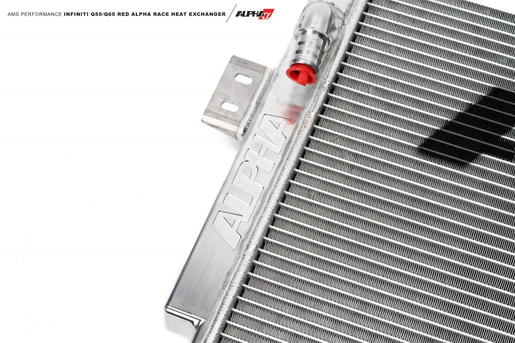 AMS Performance Q50/Q60 Red Alpha Race Heat Exchanger