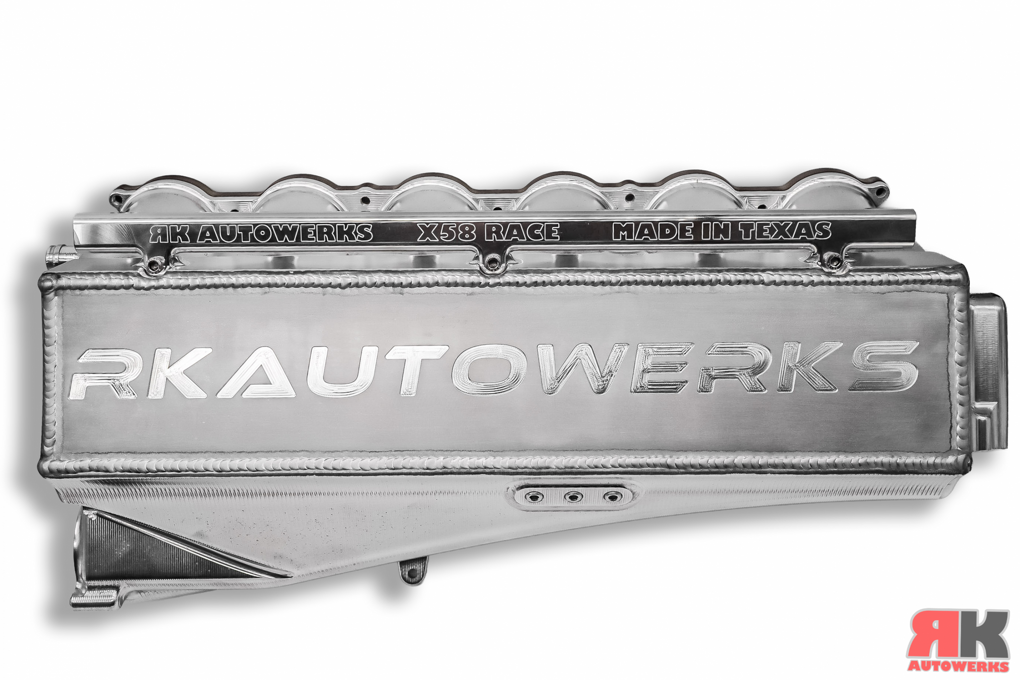 RK Autoworks B58 Gen 1 Race Billet Intake Manifold side view