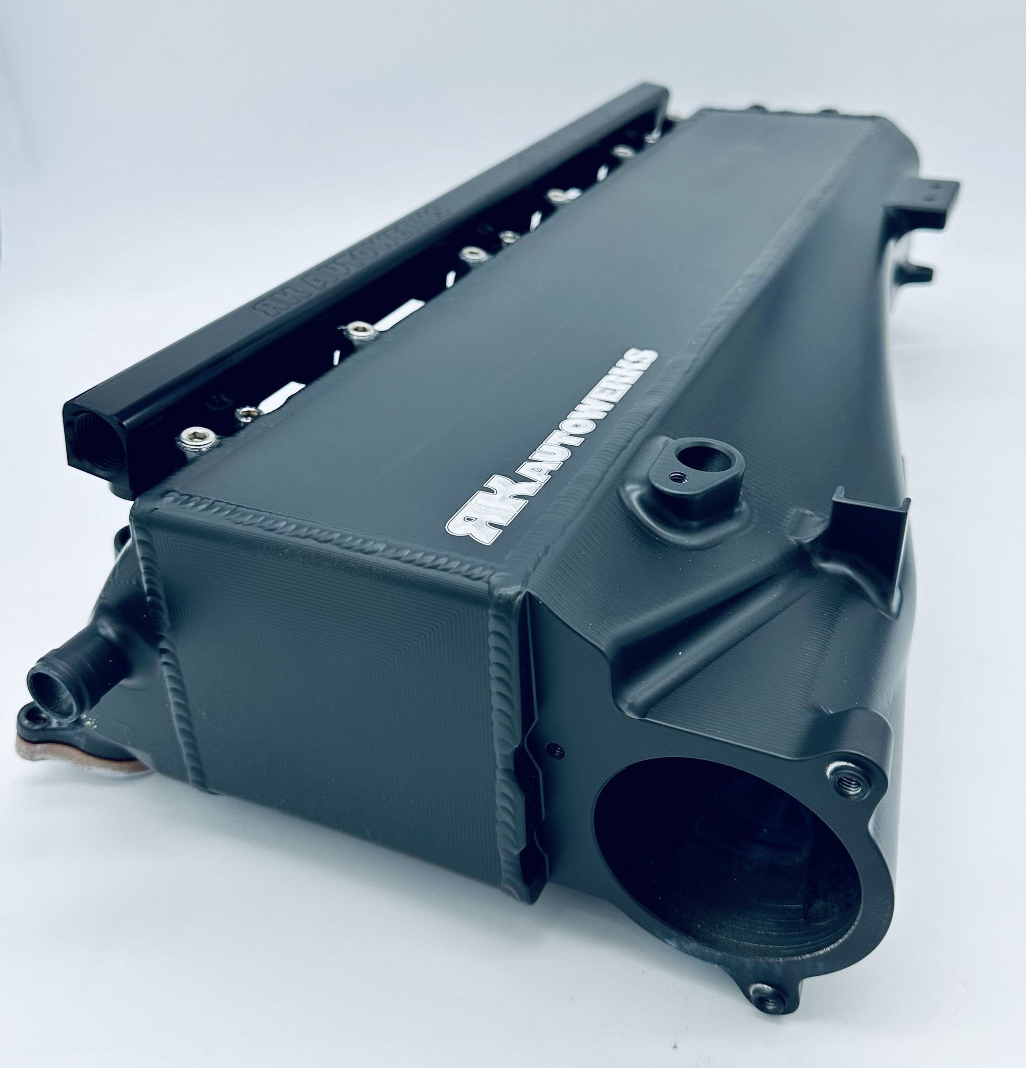 RK Autowerks B58TU Billet Intake Manifold side view