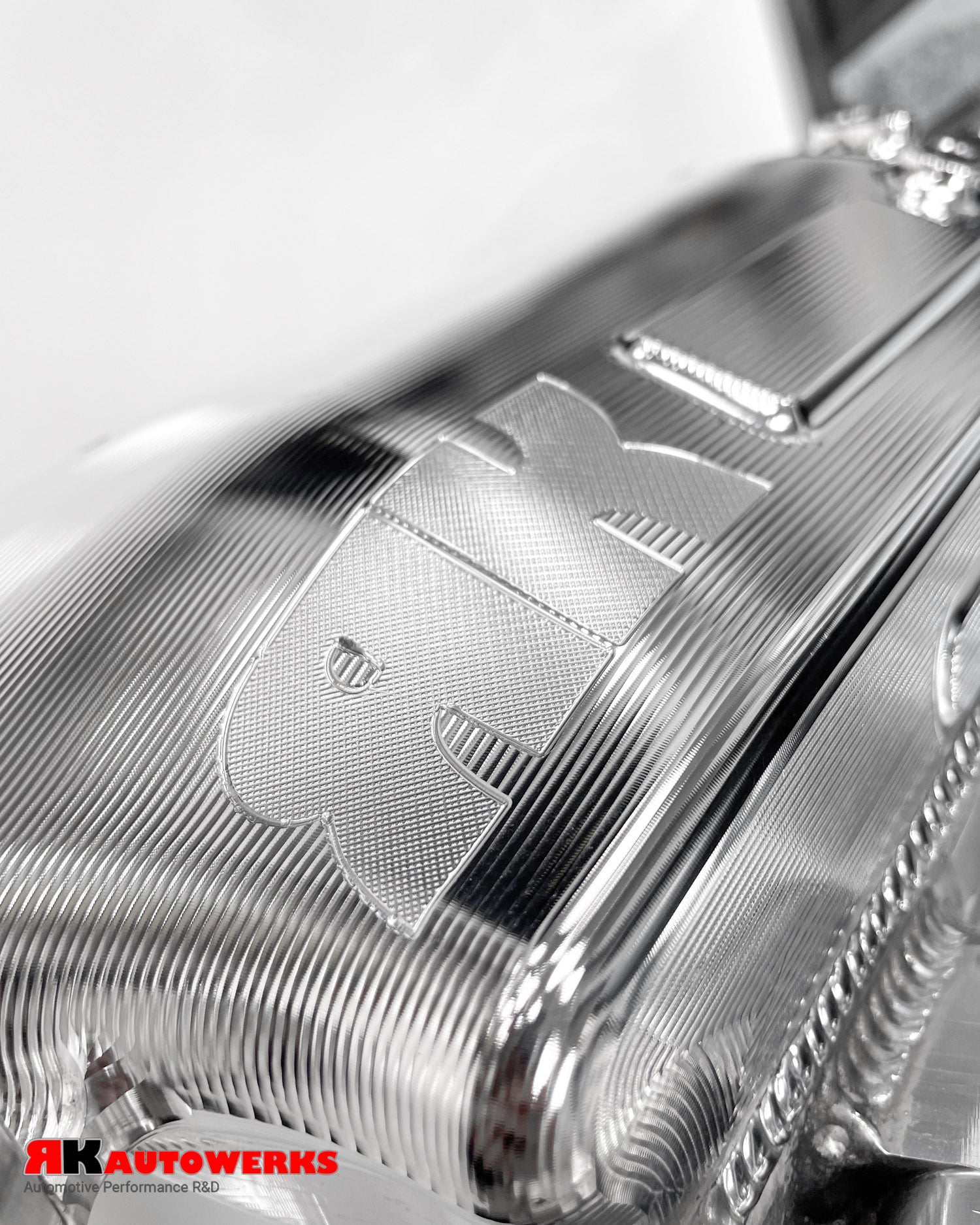 RK Autowerks S58 Race Billet Intake Manifold angle view