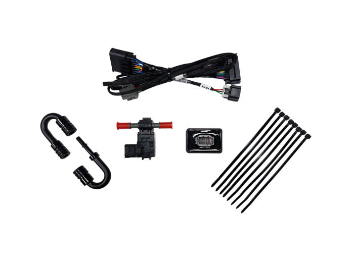 TRP flex fuel kit for B58 S58 with wiring harness ethanol sensor and zip ties for MHD Ecutek