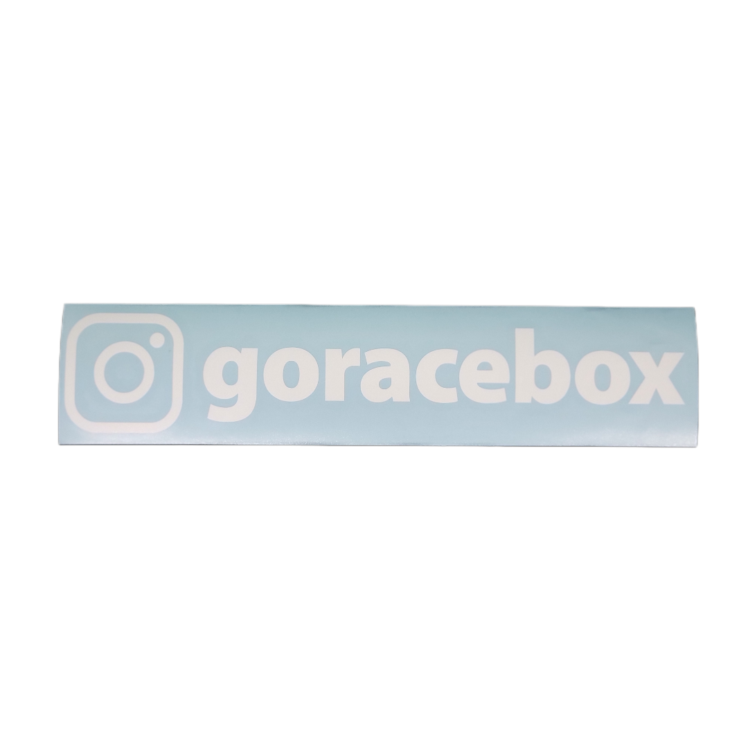 Racebox Instagram Decal