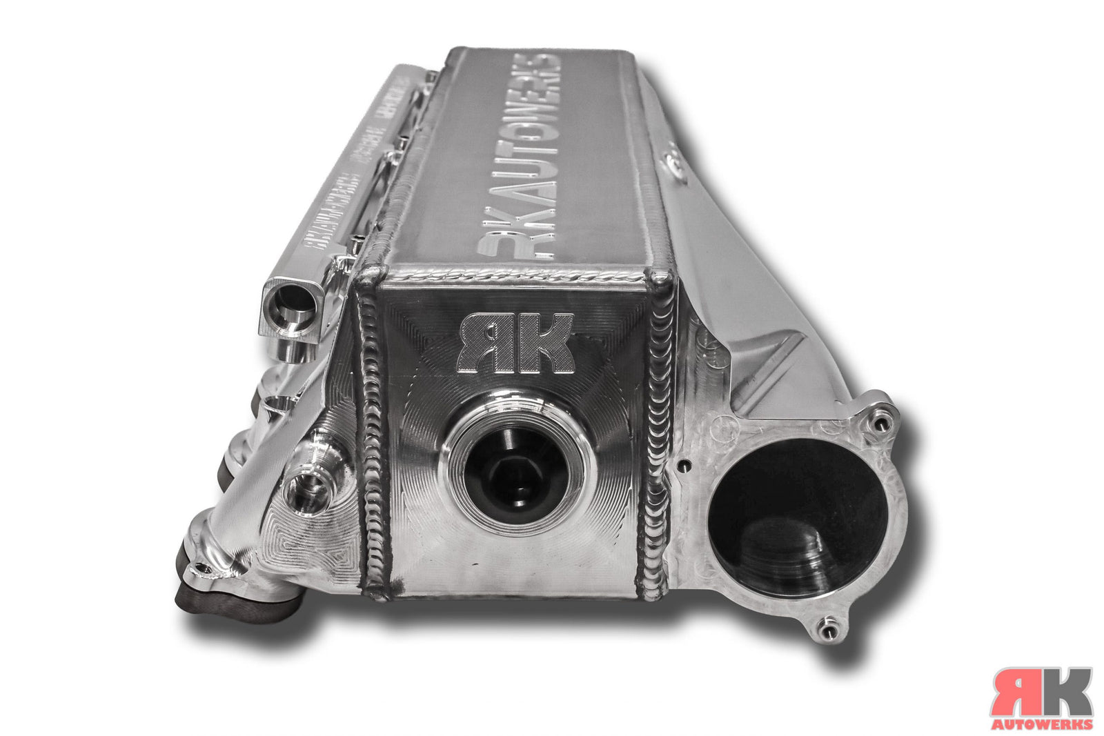 RK Autowerks B58TU Race Billet Intake Manifold front view
