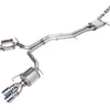 AWE Tuning 19-23 Audi C8 S6/S7 2.9T V6 AWD Touring Edition Exhaust - Chrome Silver Tips