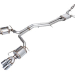 AWE Tuning 19-23 Audi C8 S6/S7 2.9T V6 AWD Touring Edition Exhaust - Chrome Silver Tips