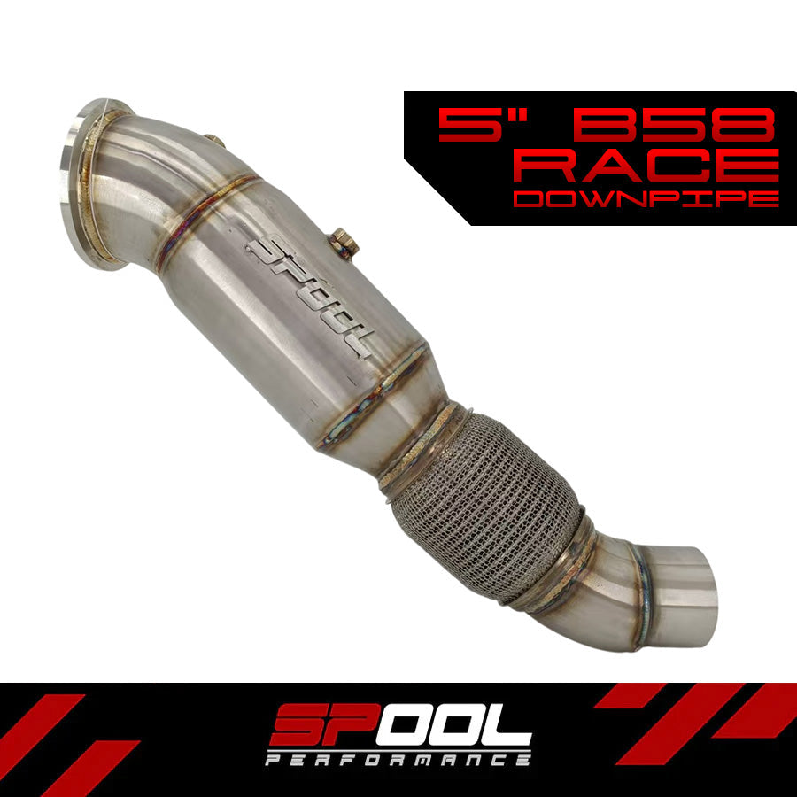 Spool B58 5 inch Race Downpipe