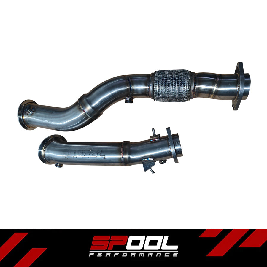 Spool S58 Stainless Steel Race Downpipes G80 G82 M3 M4