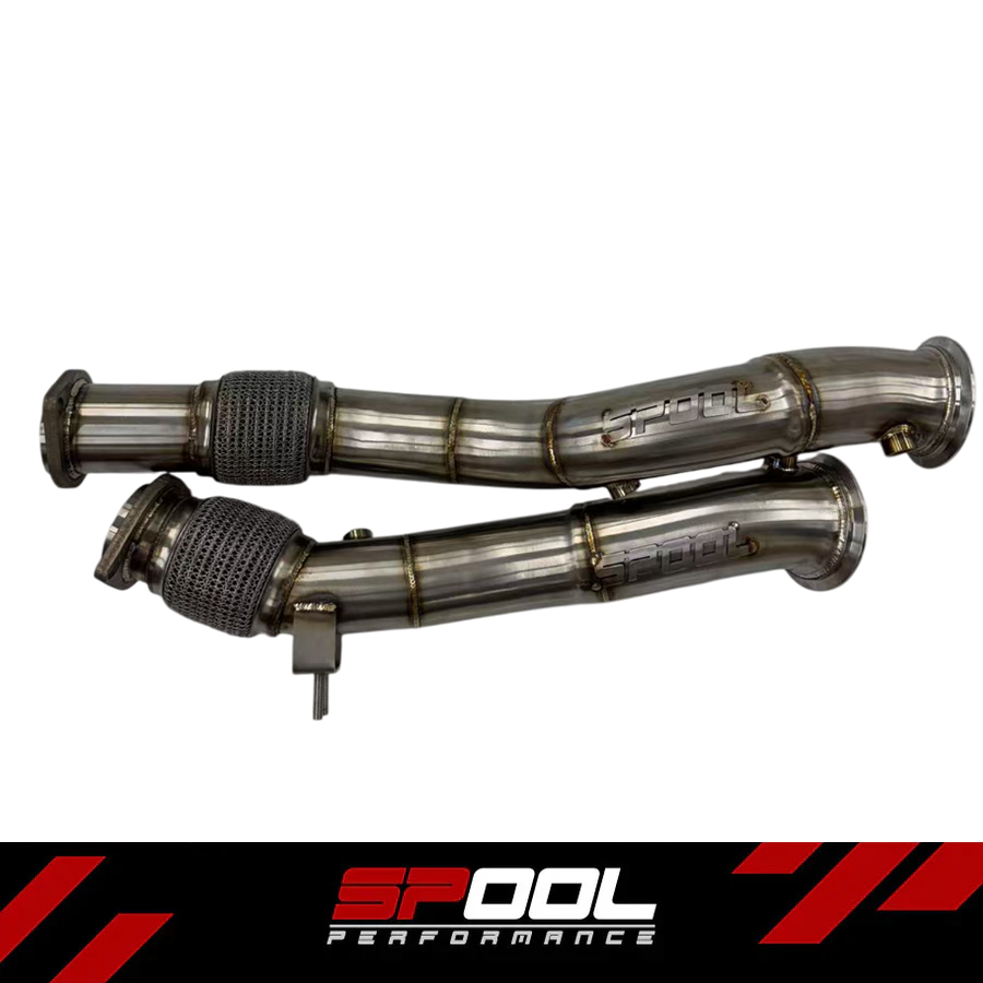 Spool S58 X3M X4M Race Downpipes F97 F98