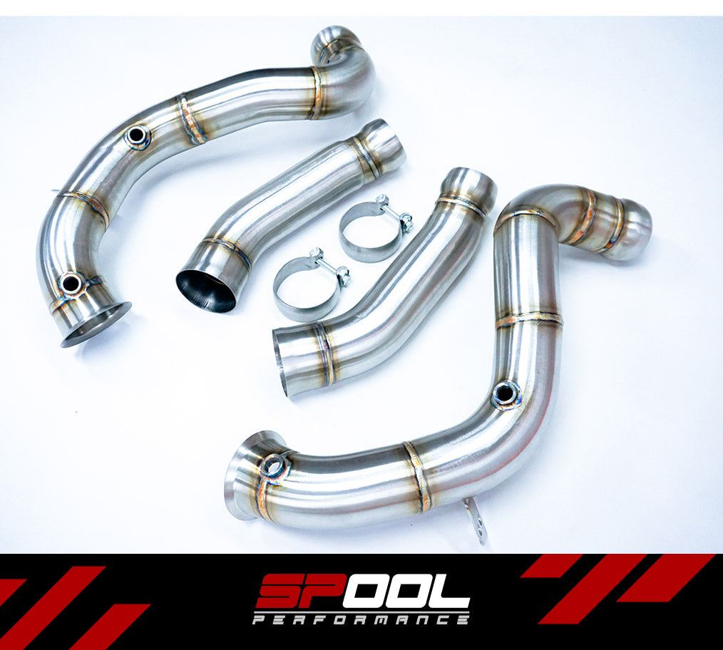 AMG M177 E63 Race Downpipes