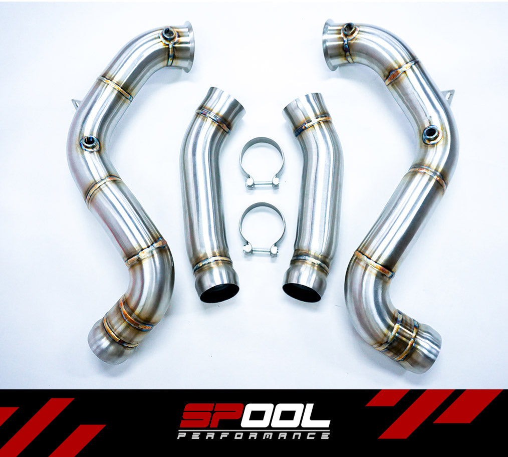 AMG M177 E63 Race Downpipes