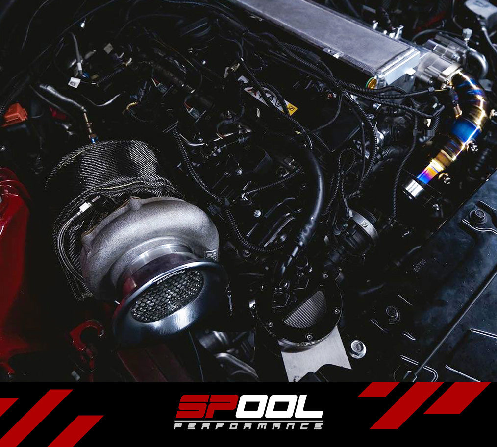 Spool Performance Billet Manifold A90 Supra 2 Port Top Mount Turbocharger Kit