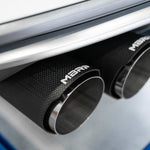 MBRP 15-18 Audi S3 SS 3in Quad Split Rear Exit w/ Carbon Fiber Tips - T304