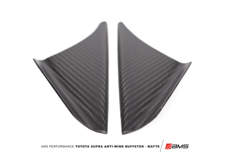 AMS Performance 2020+ Toyota GR Supra Anti-Wind Buffeting Kit - Matte Carbon