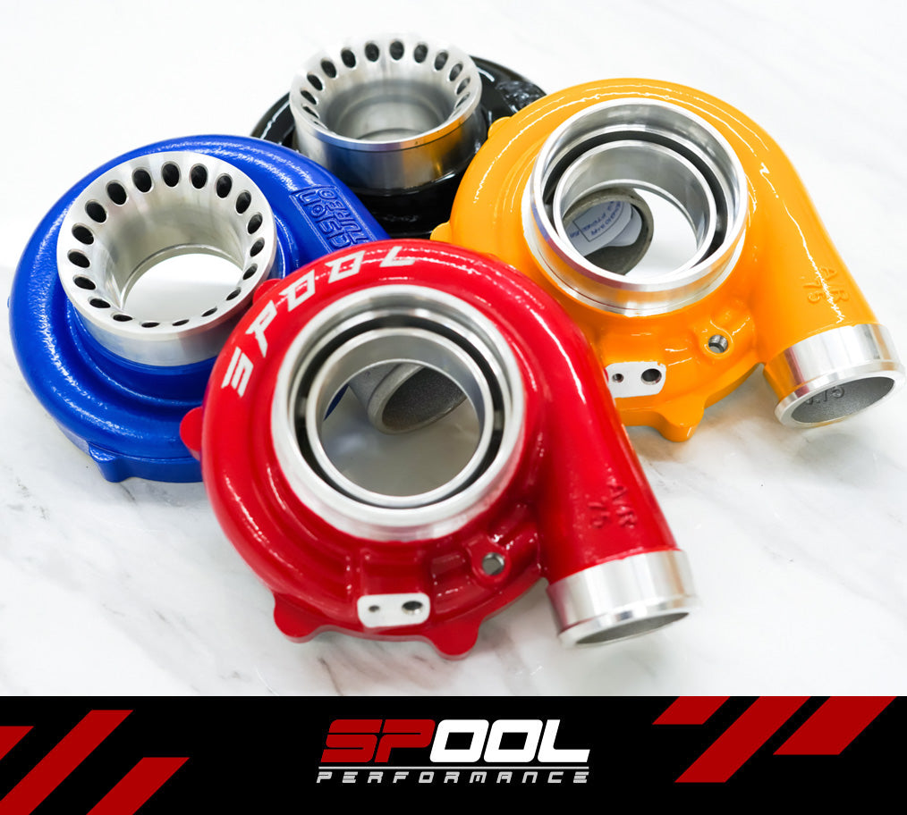 Spool Performance Billet Manifold A90 Supra 2 Port Top Mount Turbocharger Kit