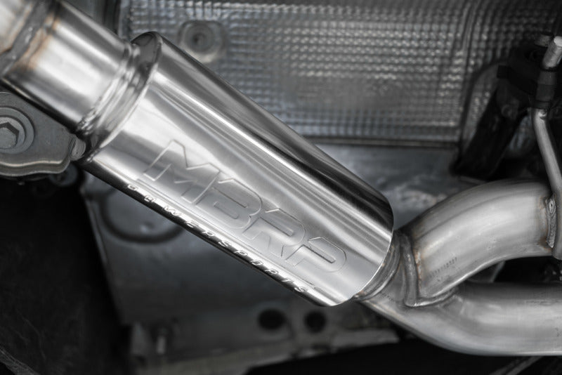 MBRP 18-21 Audi S5 Coupe/S4 Sedan T304 SS 2.5in Cat-Back Quad Rear Exit Exhaust - SS Tips
