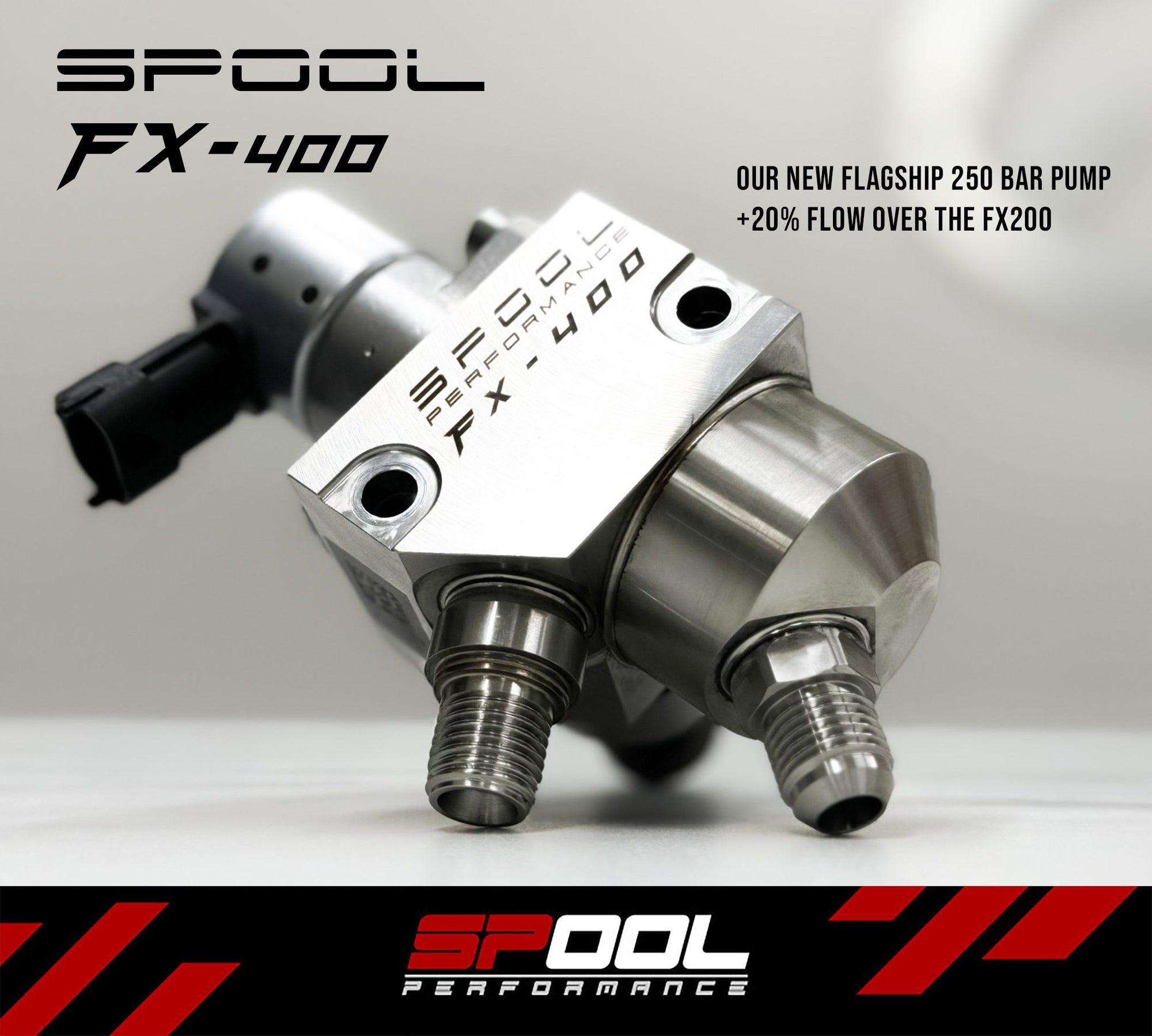 Spool FX-400 Stage 4 Upgraded High Pressure Pump [VR30DDTT]